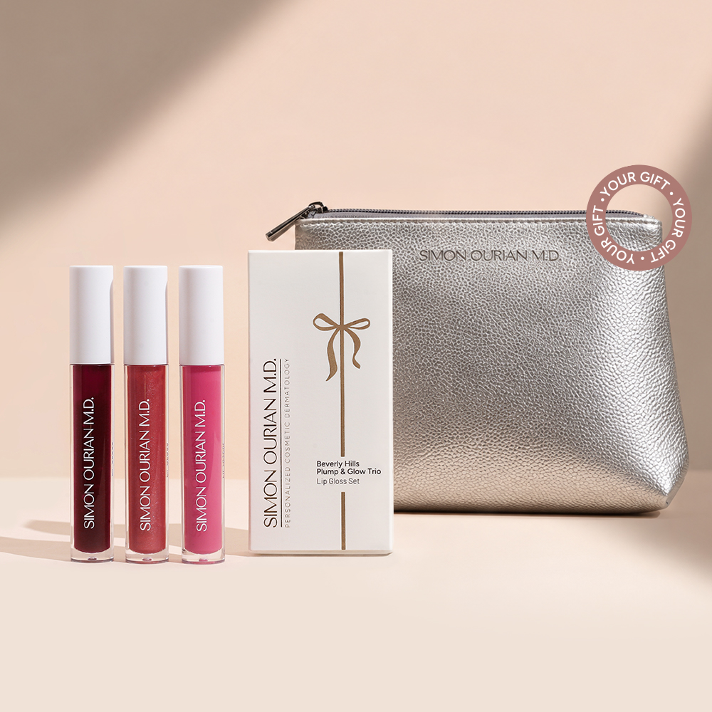 Beverly Hills Plump & Glow Trio Lip Gloss Set