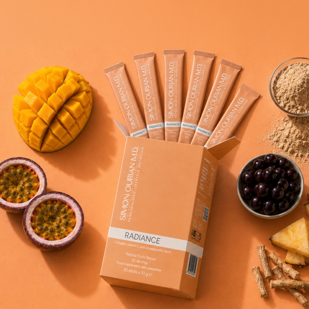 RADIANCE - Tropical Fruits - Single sachets: 90 (One time purchase)